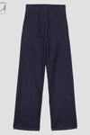 BASERANGE Navarro trousers Made in Portugal BAS-TRNA-CO-SP24-LAN Blue TRNA-CO-SP24